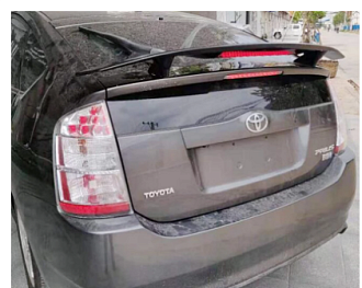 Спойлер Prius KenStyle на заднюю пятую дверь (под стекло)