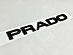 Надпись Prado , чёрная