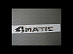 Надпись 4MATIC стиль 2015 +