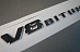 Надпись V8 BITURBO хром 