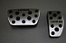 Накладки LX 570 / LX 450d на педали, металл