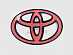 Эмблема Toyota 160 мм , чёрная