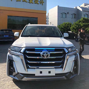 Тюнинг для Обвес на Land Cruiser 200 2016 +, Limgene Ront белый перламутр