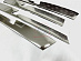 Накладки Prado 150 на обшивку двери , хром , сталь