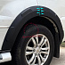 Фендера Pajero V93 / V97 , чёрные матовые 