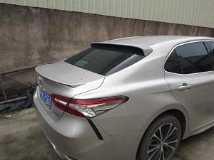 Тюнинг для Спойлер Camry V70 над стеклом , стиль 1 , серебро 