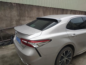 Спойлер Camry V70 над стеклом , стиль 1 , серебро 