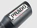 Насадка глушителя Prado 150 / Prado 120 , чёрная , с надписью 