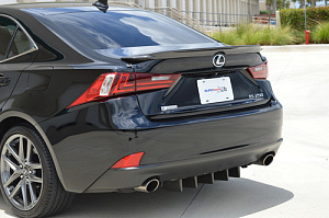 Тюнинг для Спойлер Lexus IS 250 / 350 2013 - 2016 , на багажник , чёрный , стиль 2