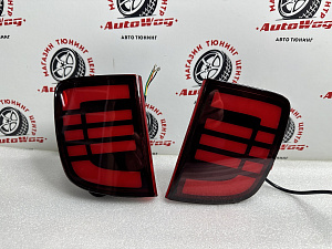 Тюнинг для Стопы дополнительные Land Cruiser 200 2008 - 2015  / LX 570 2008 - 2011 , красные, стиль 2