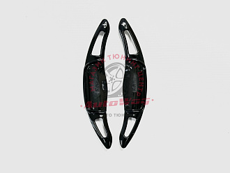 Накладки на подрулевые лепестки Camry V70 , чёрные