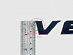 Надпись Vellfire , чёрная