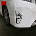 Накладки Alphard H30 вокруг туманок , хром ( под стандарт бампер )