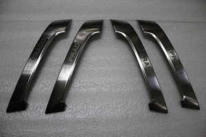 Тюнинг для Накладки Prado 150 на ручки дверей салона , хром