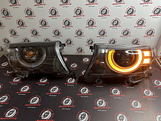 Фары Land Cruiser 200 2008 - 2015 , дизайн Defender