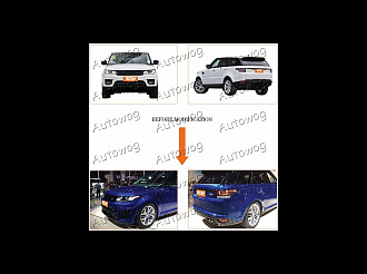 Обвес на Range Rover Sport 2014 +, SVR