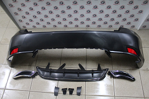 Тюнинг для Бампер задний RX 350 / RX 270 / RX 450H 2010 - 2015 в стиль 2020 +