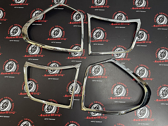 Накладки RX 330 / Harrier 30 на стопы, хром