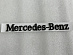 Надпись Mercedes - Benz , чёрная