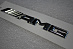 Надпись AMG хром (3D), стиль 2015 + 