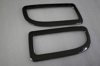 Накладки Land Cruiser 100 вокруг туманок , хром 