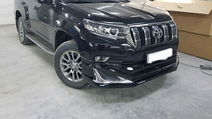 Тюнинг для Губа передняя Prado 150 2018 +, Modellista чёрная