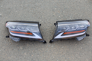 Тюнинг для Фары Land Cruiser 200 2008 - 2015 в стиле Lexus