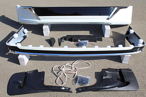 Тюнинг для Обвес на Land Cruiser 200 2016 , в стиле 2020 белый , Executive Lounge