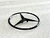 Эмблема Mercedes W221 на багажник , чёрная 