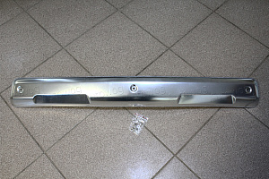 Тюнинг для Накладка Prado 150 2018 +, на низ заднего бампера , как оригинал