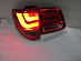 Стопы Fortuner 2011 - 2015 дизайн Lexus красные 