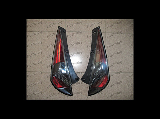 Стопы 350Z 2002-2005г. дымчатые, диодные, Depo