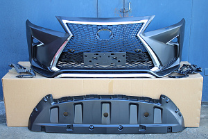 Тюнинг для Бампер передний RX 350 / RX 270 / RX 450H 2012 - 2015 в стиль 2016 + F-Sport 