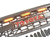 Решетка Surf 215 / 4Runner 2002 - 2009, дизайн GR Sport