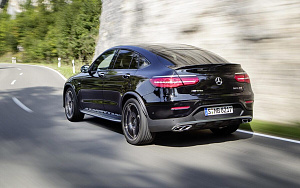Тюнинг для Спойлер Mercedes GLC-class coupe C253 2016 - 2019 на багажник , стиль 2