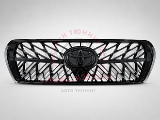 Решетка Land Cruiser 200 2012 +, дизайн TRD чёрная