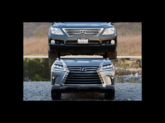 Комплект рестайлинга LX 570 2008 - 2015 в 2016 +