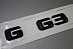 Надпись SG63 , чёрная