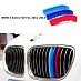 Накладки BMW 5-series в решетку M-Style 