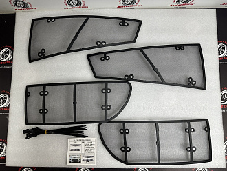 Защитная сетка в решетку X-Trail 32 2014 - 2016