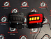 Стопы (задние фонари в бампер) Land Cruiser 200 2016+, черные