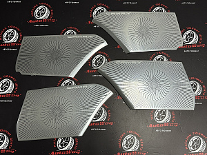 Тюнинг для Накладки Camry V70 , на динамики дверей ,  хром 