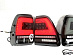 Стопы Land Cruiser 100 дизайн Land Cruiser 300 , дымчатые