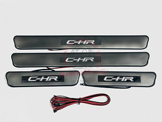 Накладки C-HR на пороги дверей, матовые