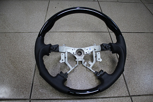 Тюнинг для Руль Prado 120 / Land Cruiser 100 чёрный лак