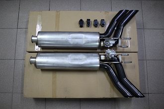 Разводка глушителя Mercedes G-class W464 