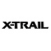 Надпись X-trail , чёрная
