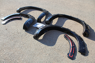 Фендера Prado 150 2015 - 2017 Muscle Style