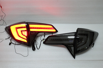 Стопы Vezel дымчатые , диодные