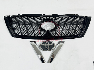 Решетка Prado 150 2014 +, стиль TRD черная